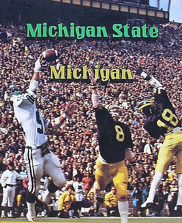 1976 Season-Michigan State: Jerry Zuver (8) and Jim Pickens (18)