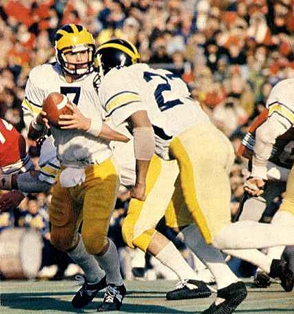 1976 Season-Ohio State: Rick Leach (7) and Roosevelt Smith (27)