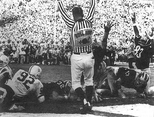 1971 Season-Stanford: John Fritz Seyferth (32), Lawrence Cipa (13), and Paul Seal (83)