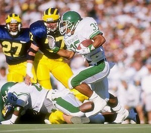 1990 Season-Michigan State: Vada Murray (27) and Erick Anderson (37)
