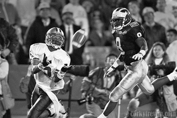 1991 Season-Washington: Dwayne Ware (8)