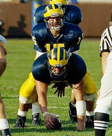 1992 Season-Iowa: Steve Everitt (51), Elvis Grbac (15), and Tyrone Wheatley Sr. (6)