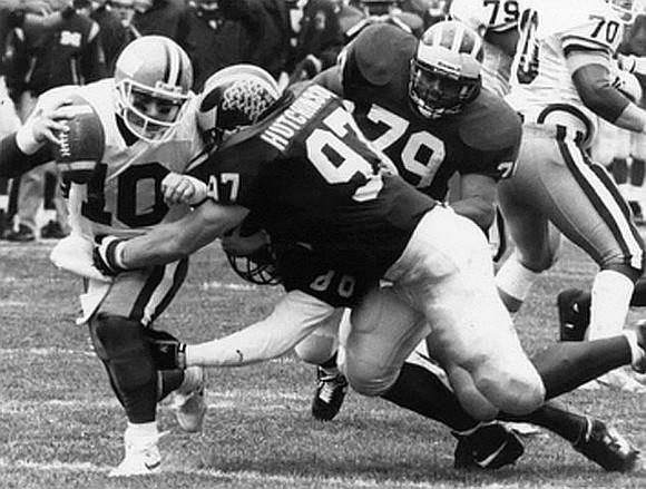 1992 Season-Illinois: Chris Hutchinson (97) and Tony Henderson (79)