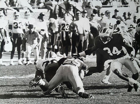 1992 Season-Illinois: Ron Buff (25) and Jean-Agnus Charles (34)