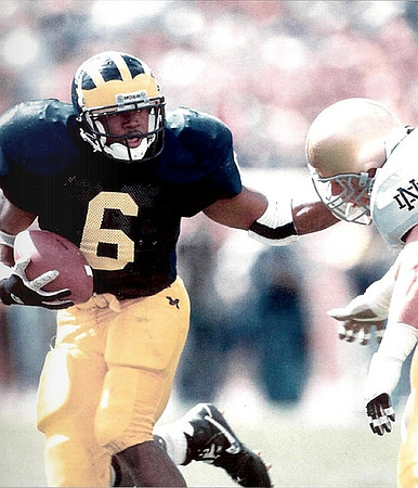 1993 Season-Notre Dame: Tyrone Wheatley Sr. (6)