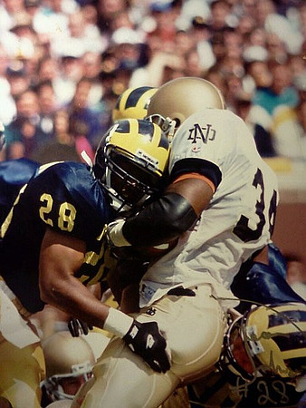 1993 Season-Notre Dame: Deon Johnson (28)