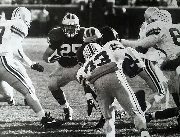 1993 Season-Ohio State: Ron Buff (25) and Stephen King  (27)