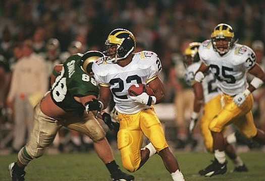 1994 Season-Colorado State: Ty Law (22), Chuck Winters (35), and Woodrow Hankins (23)