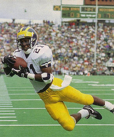 1991 Season-Michigan State: Desmond Howard (21)