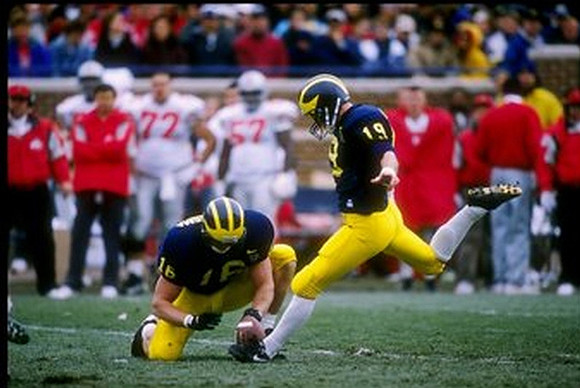 1995 Season-Ohio State: Remy Hamilton (19) and Jay Riemersma (16)