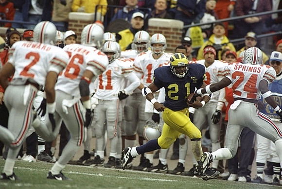 1995 Season-Ohio State: Tshimanga Biakabutuka (21)