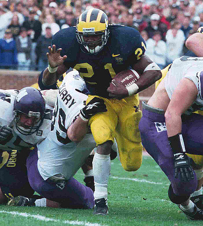 1995 Season-Northwestern: Tshimanga Biakabutuka (21)