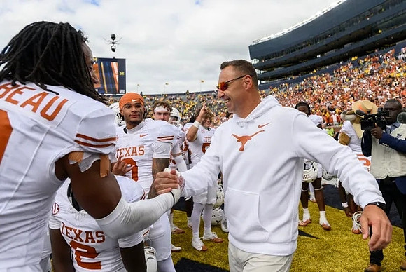 Texas Head Coach Steve Sarkisian