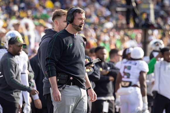 Oregon Head Coach Dan Lanning