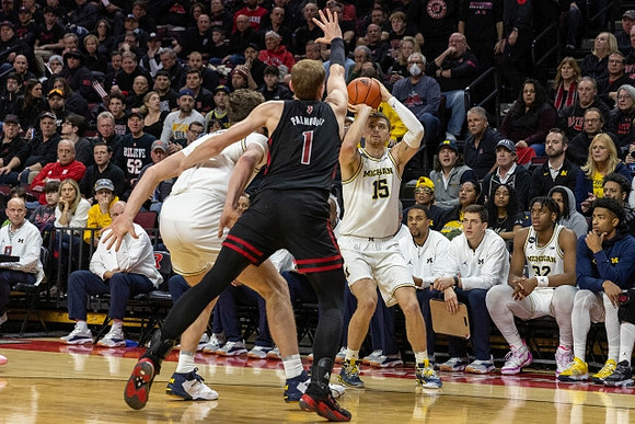 Joey Baker (15) and Will Tschetter (42)