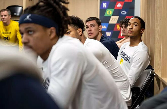 Dusty May and Michigan Team
