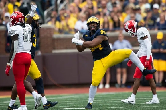 Keon Sabb (3) and Kris Jenkins (94)
