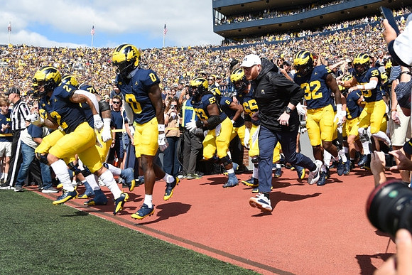 Jay Harbaugh and Michigan Team
