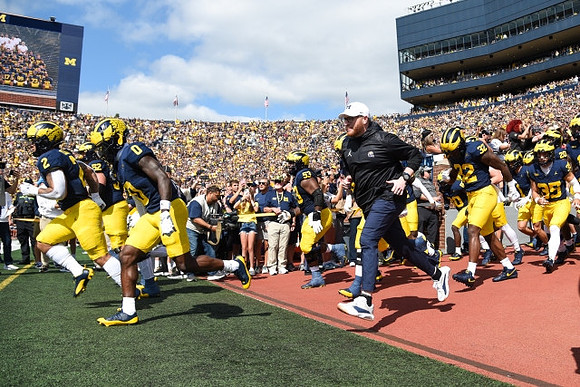 Jay Harbaugh and Michigan Team