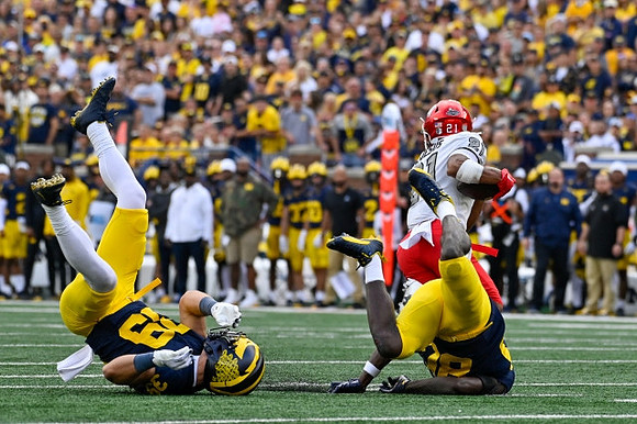 Joe Taylor (39) and Quinten Johnson (28)