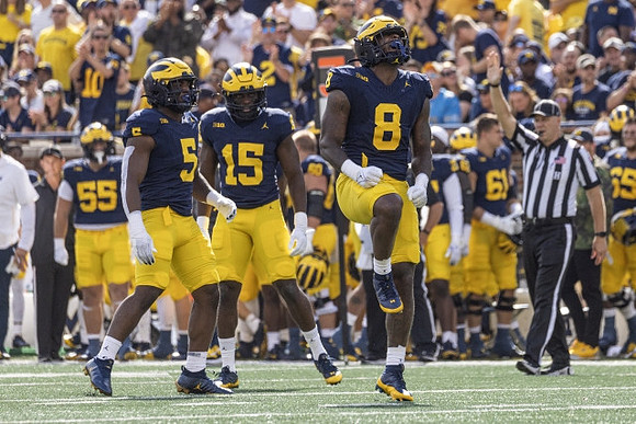 Josaiah Stewart (5), Ernest Hausmann (15), and Derrick Moore (8)