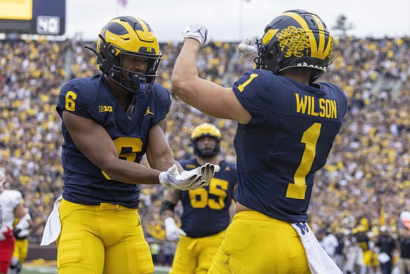 Cornelius Johnson (6), Roman Wilson (1), and Zak Zinter (65)