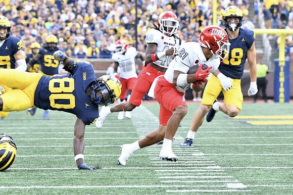 Caden Kolesar (35), Eamonn Dennis (80), Trente Jones (53), and Colston Loveland (18)