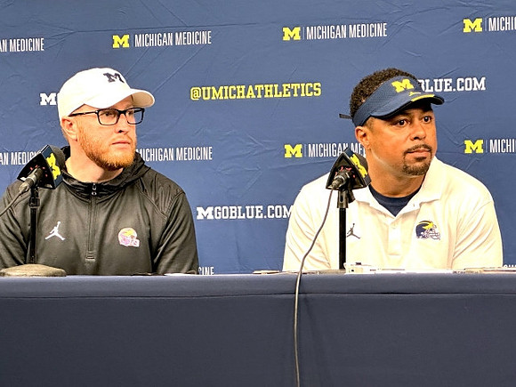 Jay Harbaugh and Mike Hart