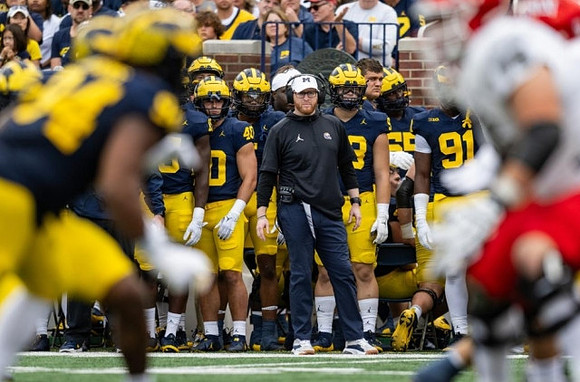 Jay Harbaugh and Michigan Team