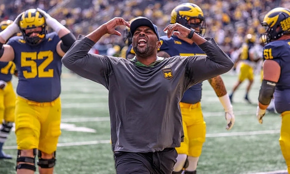 Sherrone Moore and Michigan Team