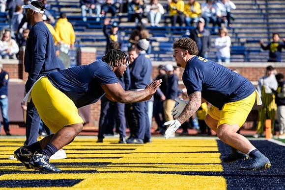 Kenneth Grant (78) and Mason Graham (55)
