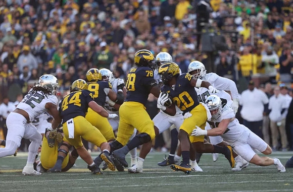 Max Bredeson (44), Giovanni El-Hadi (58), Myles Hinton (78), and Kalel Mullings (20)
