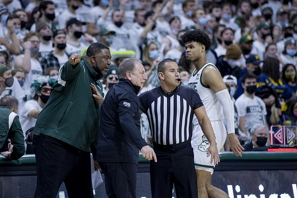 Michigan State Head Coach Tom Izzo