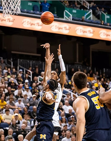 Tre Donaldson (3) and Vladislav Goldin (50)