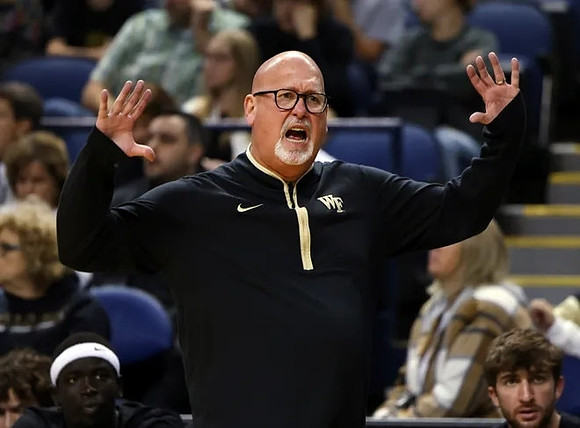 Wake Forest Head Coach Steve Forbes
