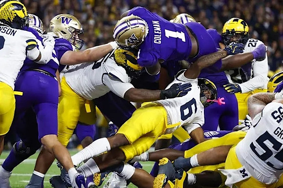 Will Johnson (2), Brandyn Hillman (6), Mason Graham (55), and Quinten Johnson (28)
