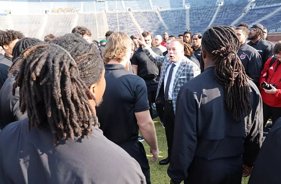 Arkanas State Head Coach Butch Jones