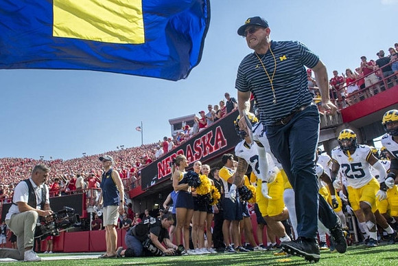 Jim Harbaugh and Michigan Team