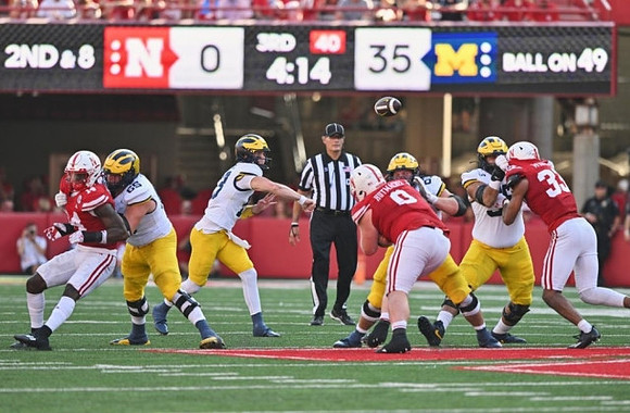 Zak Zinter (65) and Jack Tuttle (13)