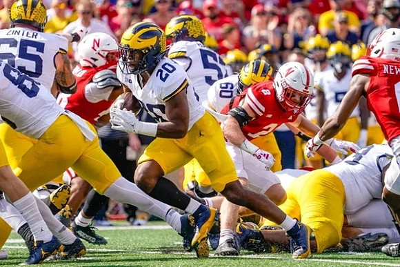 Zak Zinter (65), Kalel Mullings (20), and Karsen Barnhart (52)