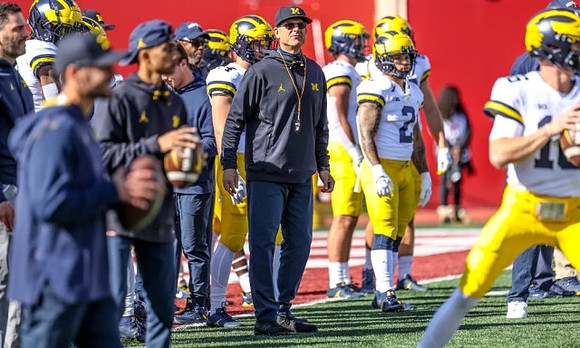 Jim Harbaugh and Michigan Team