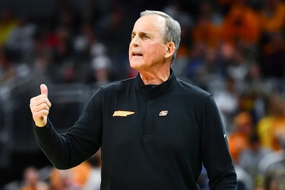 Tennessee Head Coach Rick Barnes