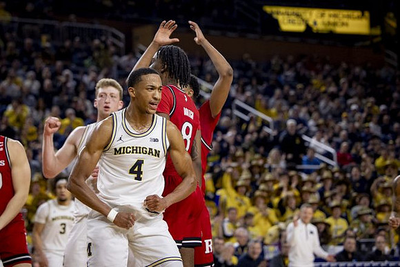 Tre Donaldson (3), Danny Wolf (1), and Nimari Burnett (4)