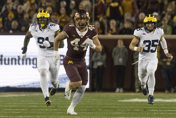 Cameron Brandt (91) and Caden Kolesar (35)