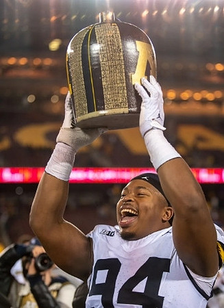 Kris Jenkins (94) and The Little Brown Jug