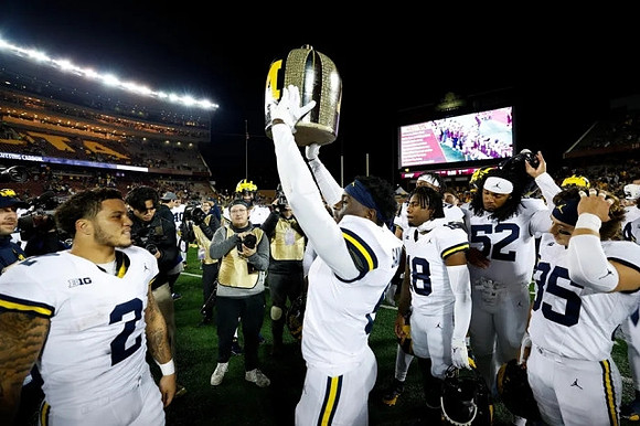 Michigan Team and The Little Brown Jug