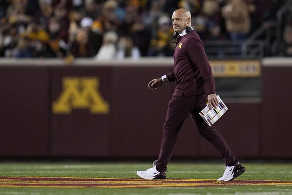Minnesota Head Coach P. J. Fleck