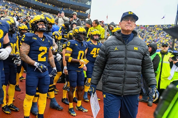 Jim Harbaugh and Michigan Team