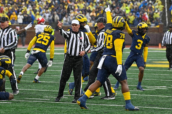 Derrick Moore (8), Junior Colson (25), Kenneth Grant (78), and Keon Sabb (3)