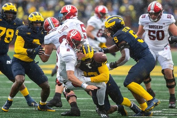 Kenneth Grant (78), Derrick Moore (8), Michael Barrett (23), and Josaiah Stewart (5)
